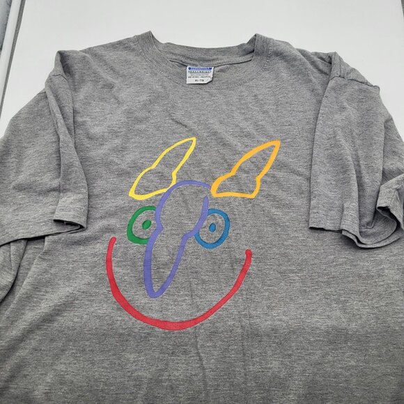 T-Shirt Connection Productions Other - VTG 90's JUSTE POUR RIRE MONTREAL Graphic T Shirt XL Art Comedy Club Cartoon